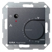 Гигростат электронный Gira System 55 антрацит