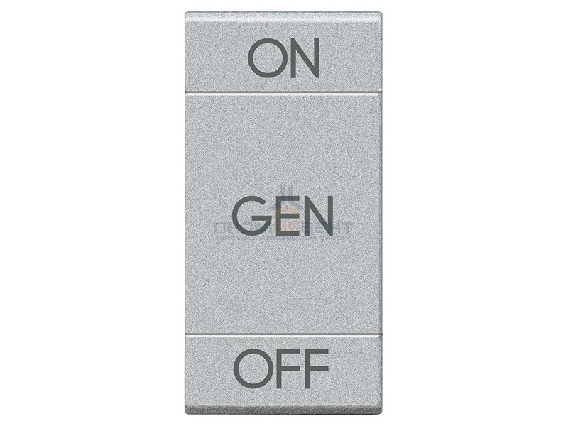 LL Клавиша ON OFF GEN 1 модуль, цвет алюминий