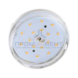 Ecola GX53   LED  8,5W Tablet 220V 2800K прозрачная 27x75