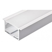 Профиль с экраном SL-LINIA62-F-2500 WHITE+OPAL