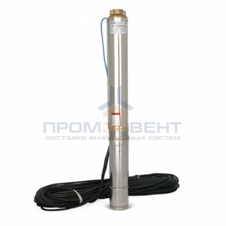 Насос скважинный Belamos 2.5TF-85/2.5 - 0,75 кВт (однофазный, Qmax 41 л/мин, Hmax 85 м, кабель 50м)