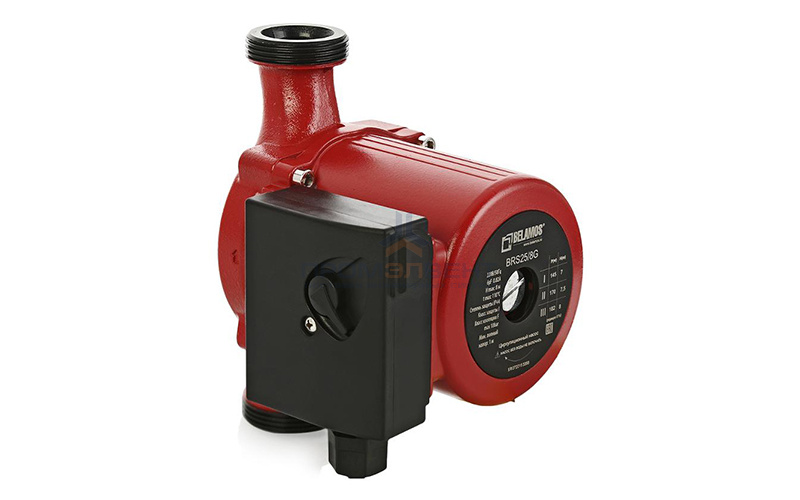 Насос циркуляционный Belamos BRS 25/6G - 0,09 кВт (однофазный, PN10, Qmax 55 л/мин, Hmax 6 м)