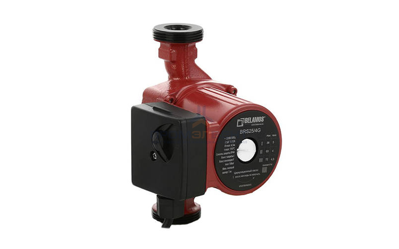 Насос циркуляционный Belamos HSS 25/8G - 0,23 кВт (однофазный, PN10, Qmax 71 л/час, Hmax 8 м)