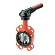 Затвор дисковый поворотный KSB BOAX-S - Ду32 (PN16, Tmax 130°C, с рукояткой)