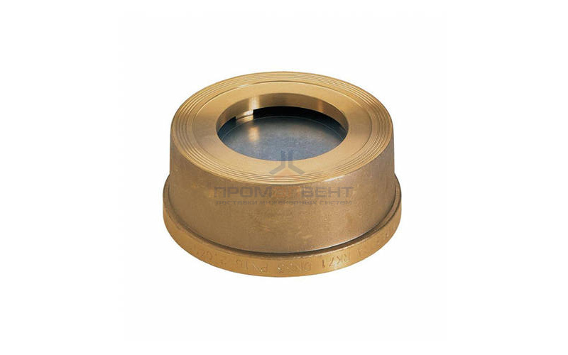 Клапан обратный межфланцевый Zetkama V275-Н - Ду20 (ф/ф, PN16, Tmax 200°C, латунь)