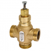 Клапан регулирующий трёхходовой ESBE VLE132 - DN15 (1" НР/НР/НР, PN 16, Kvs 4, Tmax. 150°C, бронза)