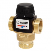 Клапан термостатический смесительный ESBE VTA572 - 1"1/4 (НР/НР, PN10, регулировка 10-30°C, KVS 4.8)