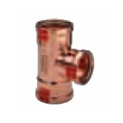 Тройник Viega d108х88,9х108 под пресс, Profipress XL c SC-Contur, медь