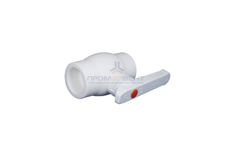 Кран шаровой KALDE - 63 (Пайка/Пайка, для полипропиленовых труб, ручка-рычаг)