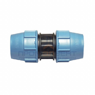 Муфта UNIDELTA 1001 - 110 (винтовая, для труб ПНД)