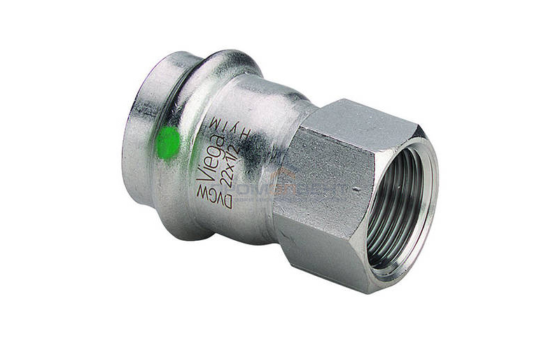 Переход на внутреннюю резьбу Viega Sanpress Inox 2312 - 28 x 3/4