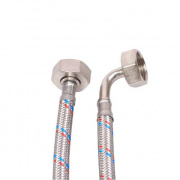 Подводка для стиральной машины гибкая Industrias Mateu (Гайка/Гайка) - 3/4" (длина 2000 мм)