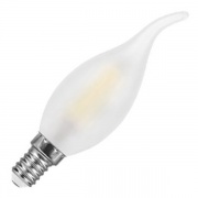 Лампа филаментная светодиодная свеча на ветру Feron LB-167 7W 2700K 230V 740lm E14 DIM filament