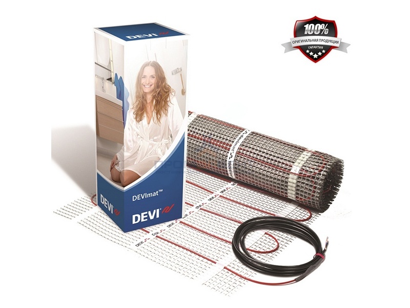 Теплый пол DEVI Devimat DTIR-150  137/150Вт  1,0 м2