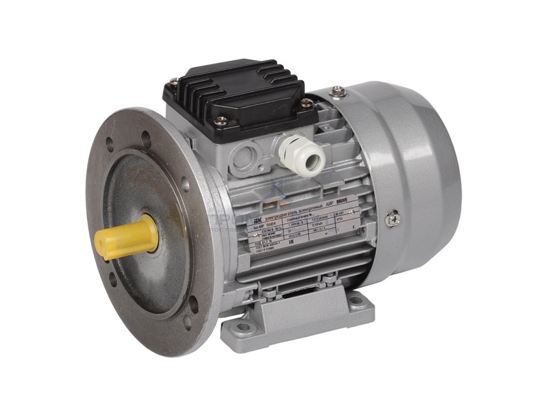 Электродвигатель асинхронный 3ф. АИР 56A2 380В 0,18кВт 3000об/мин (лапы + фланец) 2081 DRIVE IEK