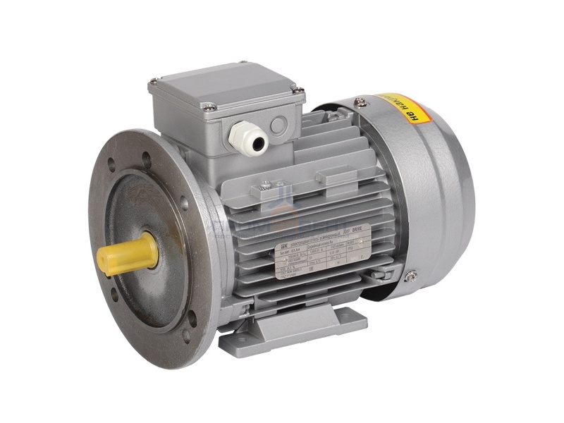 Электродвигатель асинхронный 3ф. АИР 63B2 380В 0,55кВт 3000об/мин (лапы + фланец) 2081 DRIVE IEK