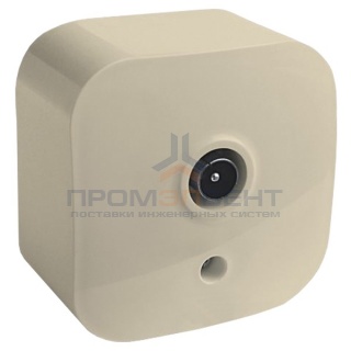 Розетка телевизионная Legrand Quteo слоновая кость [уп 20шт]