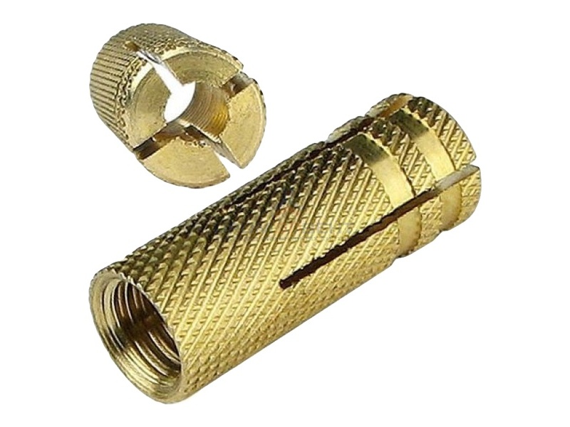 Анкер забивной М6 латунный LAZ 6