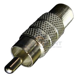 Переход RCA-штекер — F-розетка (штекер RCA под F-разъем)