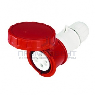 Розетка кабельная DKC Quadro IP67 125A 2P+E 230V