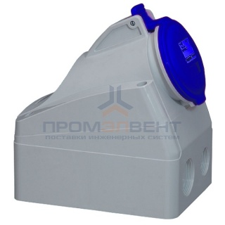 Розетка накладная Legrand P17 16А 2К+З 230В IP44