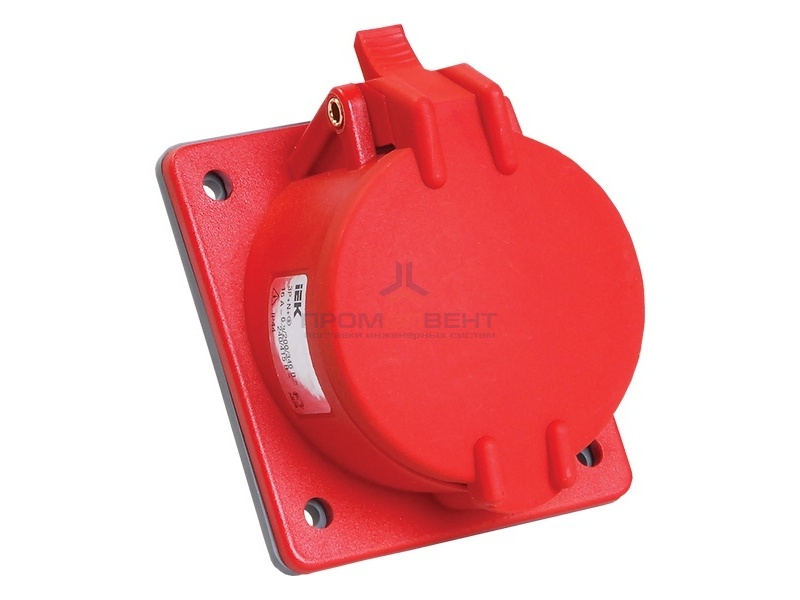 Розетка встраиваемая ССИ-415 16А-6ч/200/346-240/415В 3Р+PЕ+N IP44 MAGNUM ИЭК