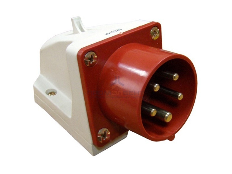 Вилка 525 стационарная 3Р+РЕ+N 32А 380В IP44 ИЭК