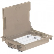 Лючок напольный Legrand 24мод. гл.75-105мм под покрытие бежевый