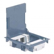 Напольный лючок Legrand 10мод. гл.65мм серый