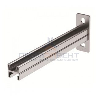 Кронштейн двойной DBM, 41х21 мм, осн. 500