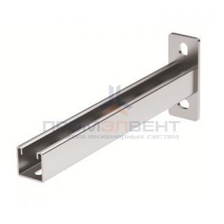 Кронштейн одиночный LAS, 41х41 мм, осн.300