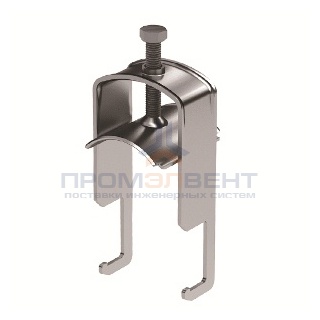 Держатель кабельный для крепления к лотку/профилю,  д. 32-38