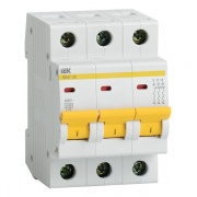 Автоматический выключатель ВА47-29 3Р 32А 4,5кА характеристика В ИЭК (автомат)