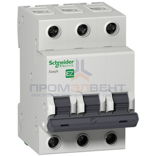 Автоматический выключатель Schneider Electric EASY 9 3П 50А С 4,5кА 400В (автомат)