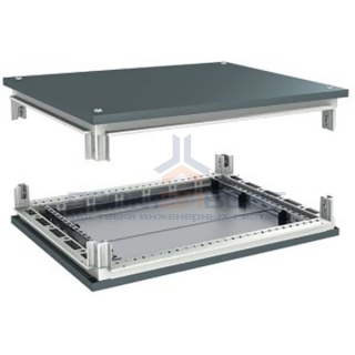 Комплект, крыша и основание, для шкафов CQE, 1000х1000 мм