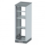 Напольный шкаф 42U Ш800хГ1000 без дверей, в комплекте перфорированый цоколь с щеточным вводом,крыша