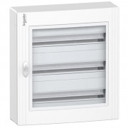 Щит навесной Schneider Electric Pragma (3х24) 72 модуля с прозрачной дверью с клемниками N+PE