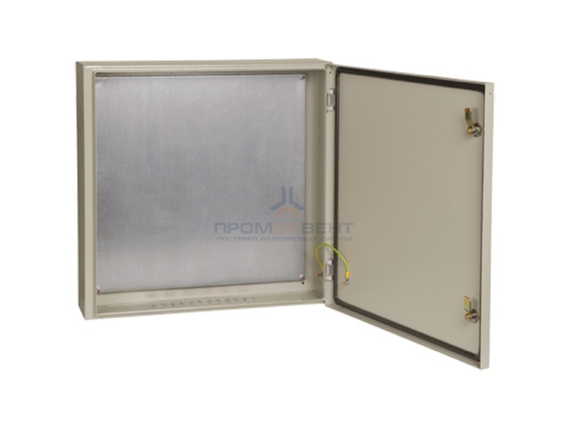 Щит металлический влагозащищенный ЩМП-4.6.2-0 74 У2 IP54, с монтажной платой 400х600х250 ИЭК
