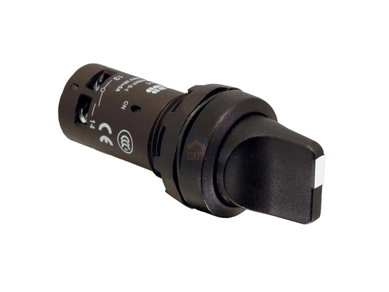 Переключатель ABB C3SS3-30B-11 3-х позиционный черный 1НО1НЗ без фиксации