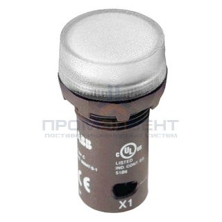 Лампа ABB CL2-502C белая со встроенным светодиодом 24В AC/DC